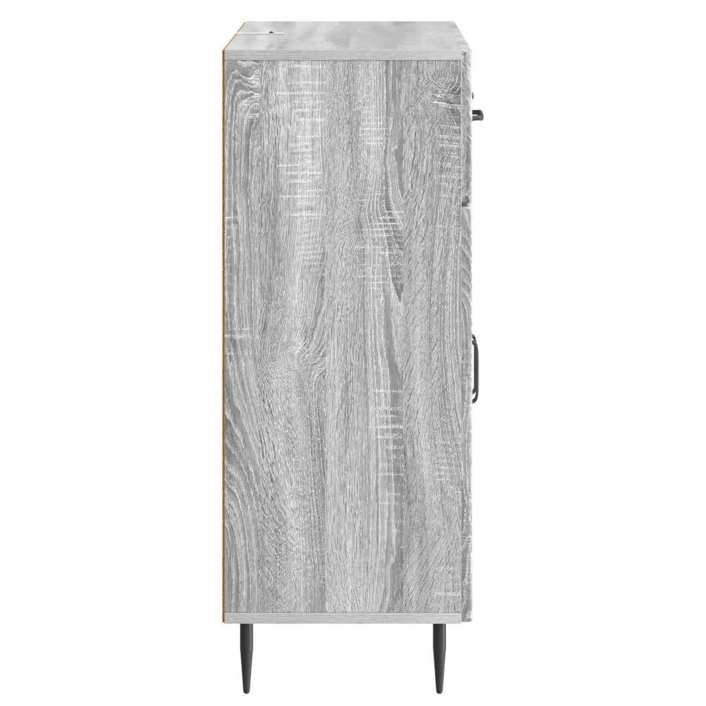 Credenza Grigio Sonoma 66 x 34,5 x 89,5 cm Legno ingegnerizzato 894871