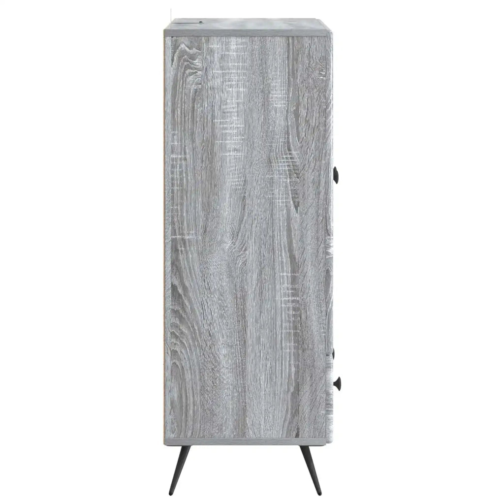Credenza Grigio Sonoma 66 x 34,5 x 95 cm Legno ingegnerizzato 895591