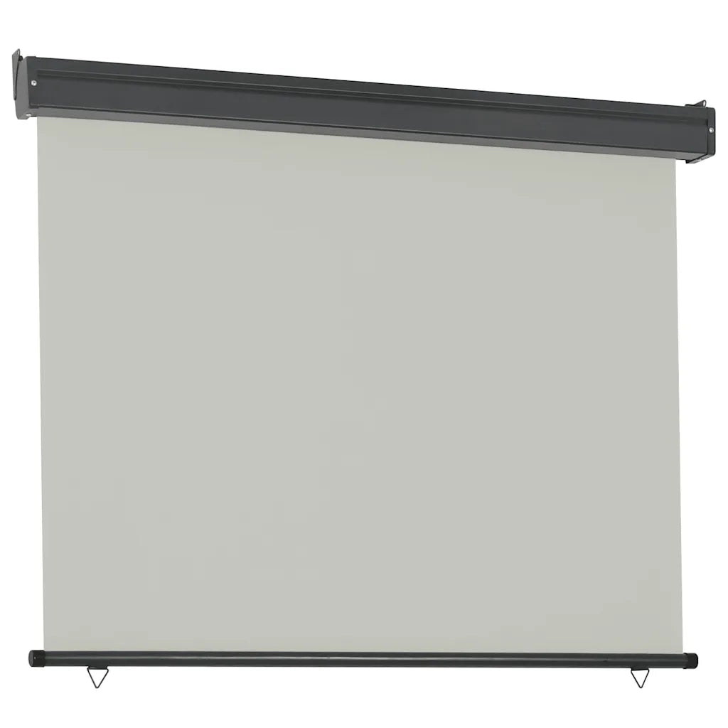 Tenda da Sole | Tenda laterale | Tendalino Laterale per Balcone 125x250 cm Grigio