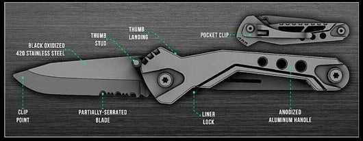 COLTELLO DA ESTERNO LEGGERO E ROBUSTO TRUEBLADE