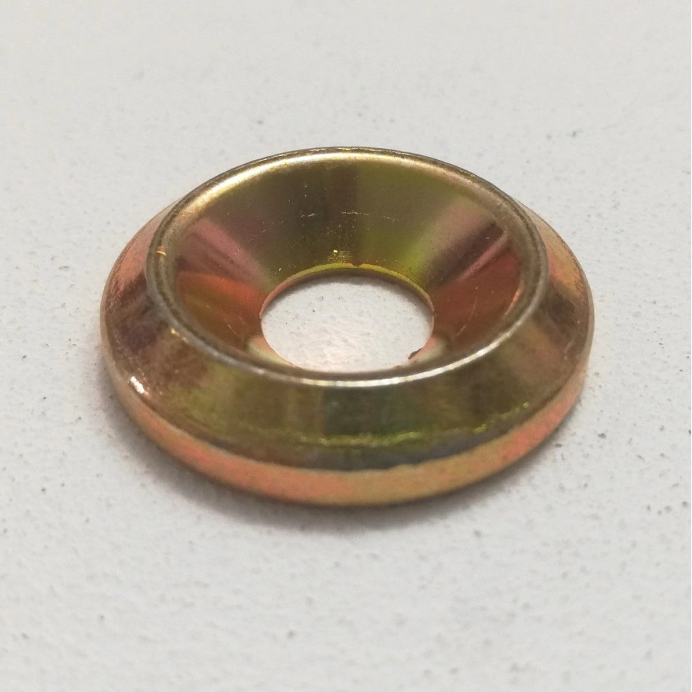Rondella 8mm conica sottovite in acciaio tropicalizzato per viti - 10pz