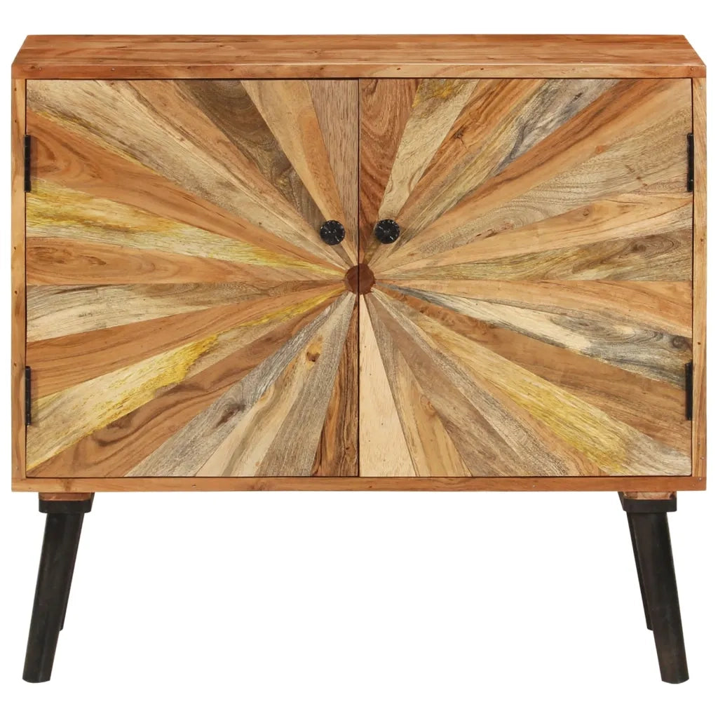 Credenza | Madia | Buffet da pranzo | Armadio da pranzo in Legno Massello di Mango 85x30x75 cm