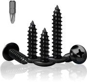 Pacco di 200 Viti a Testa Piatta M4 x 16mm per Legno con Trapano - Supporti per Pannelli Assorbenti del Rumore