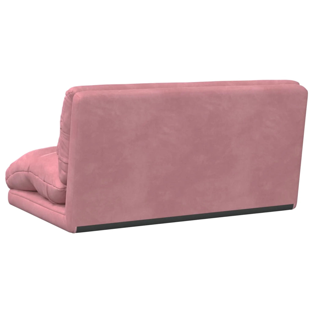 Sedia a pavimento regolabile Rosa Velluto