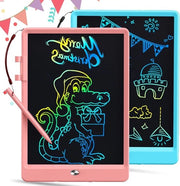 Tavolo da disegno LCD a 10 pollici - schermo colorato - lavabile - per bambini - giocattolo educativo