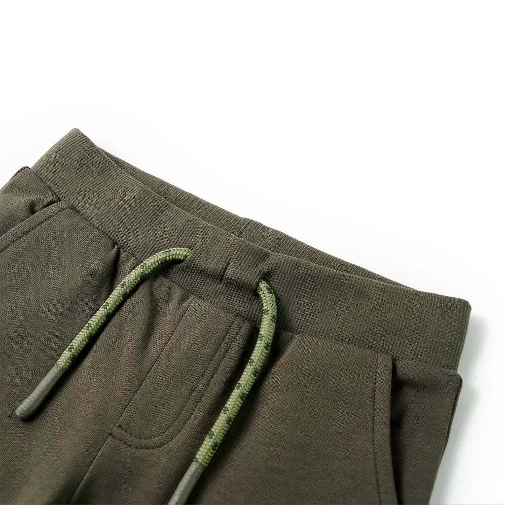 Pantaloncini per Bambini con Coulisse Cachi Scuro 116 CFW1342095