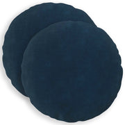 Federa 2 pcs HEERLEN Blu Ø 30 cm Fleece in microfibra 922011