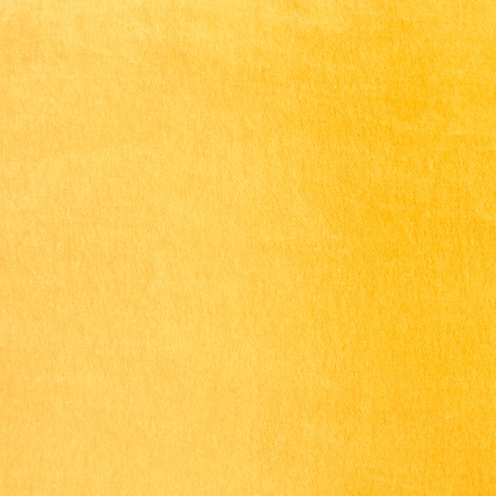 Pouf rotondo moderno in velluto per soggiorno e camera da letto giallo stile glamour
