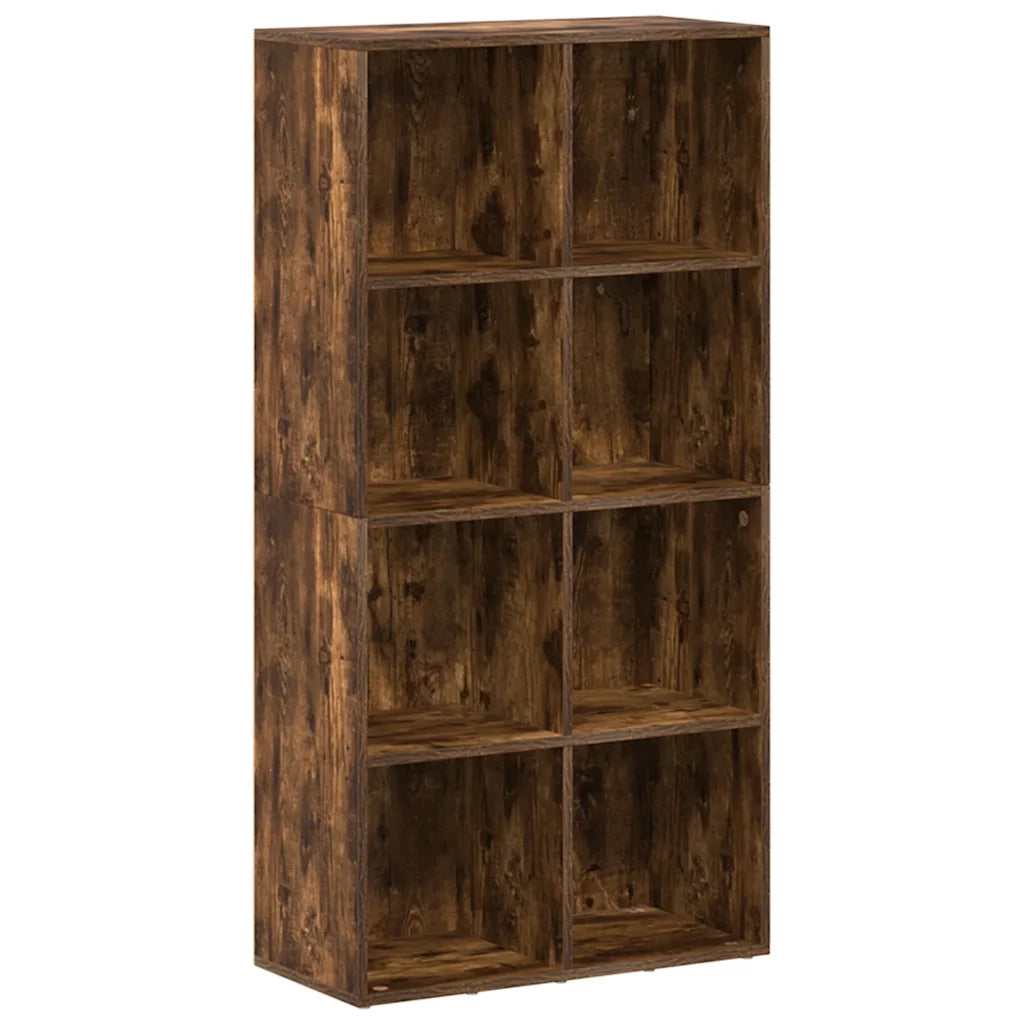 Libreria/Credenza Rovere Fumo 66x30x130 cm in Legno Multistrato cod mxl 20645