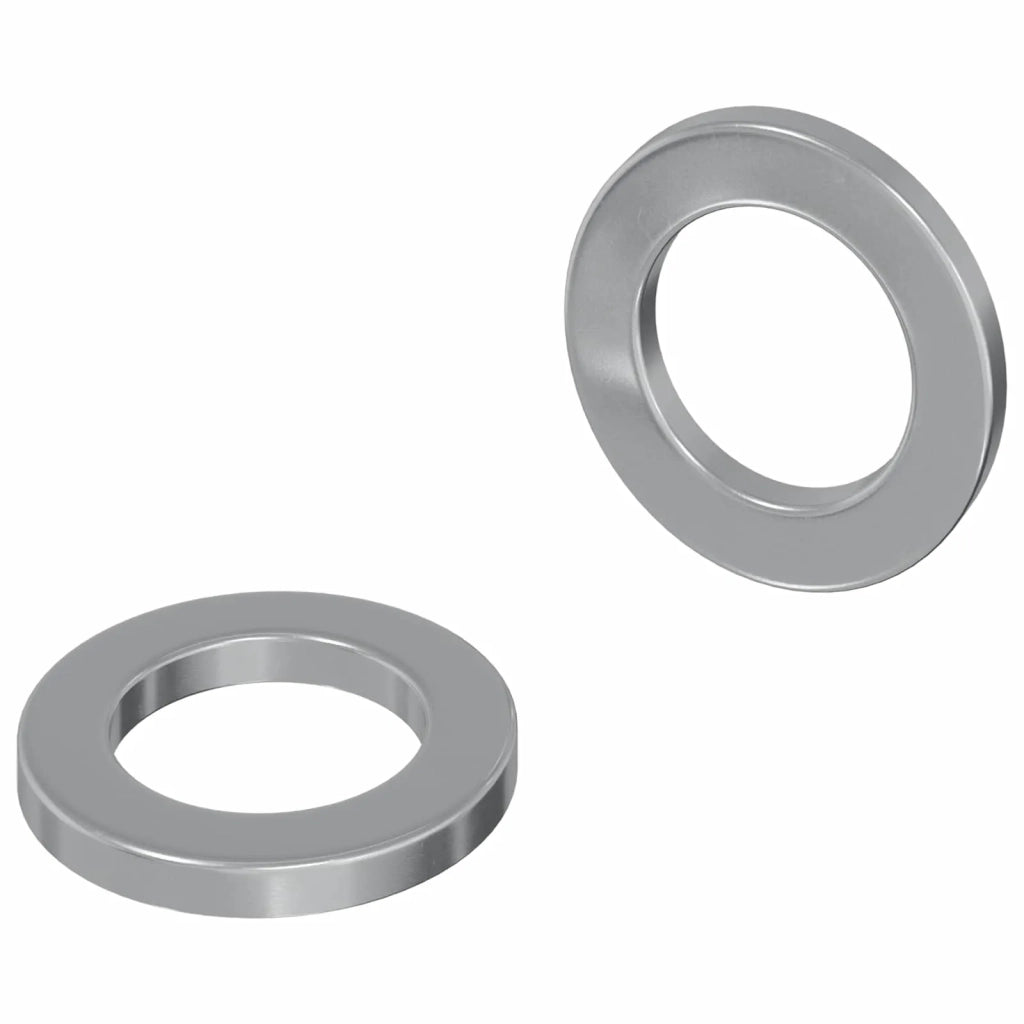 Rondelle 2 pz Argento 10 x 10 x 1,2 mm Acciaio CFW7004999