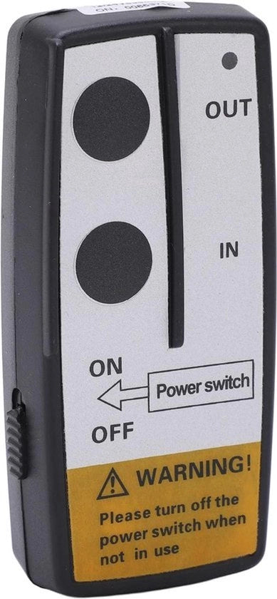 Kit di Controllo a Distanza Universale da 75ft con Ricevitore e Interruttore - 12V 24V - Accessori per Cavi - Facile da Usare