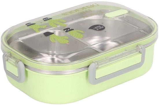 Lunchbox Geïsoleerd per Bambini - Bentobox con Compartimenti - Portatile - Spazievantaggio - Bentobox con Isolamento Termico