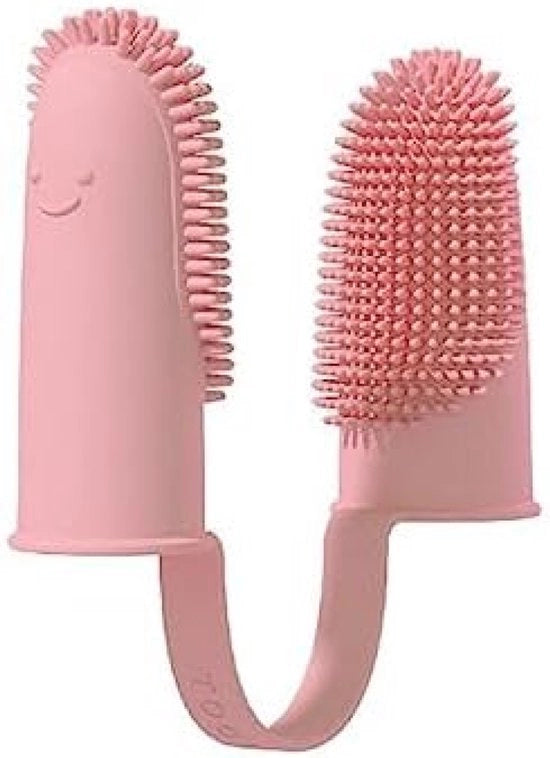 Verniciatore per denti di animali domestici per cani e gatti - Pulizia dentale in silicone contro la placca - Rosso - 20 pezzi