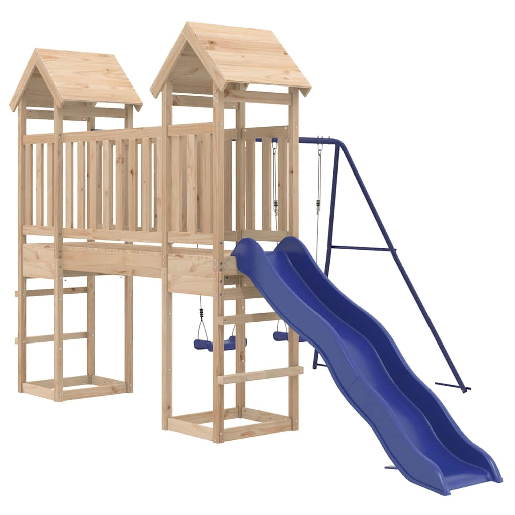 Set da Gioco da Esterno in Legno Massello di Pinocod mxl 102698