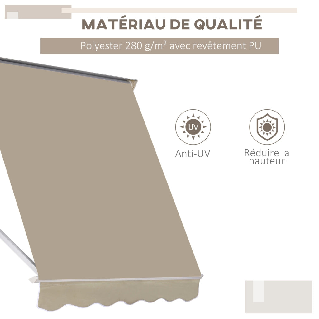 Letto singolo a soppalco con contenitori ¨C zephmum ¨C Beige 70x180 cm