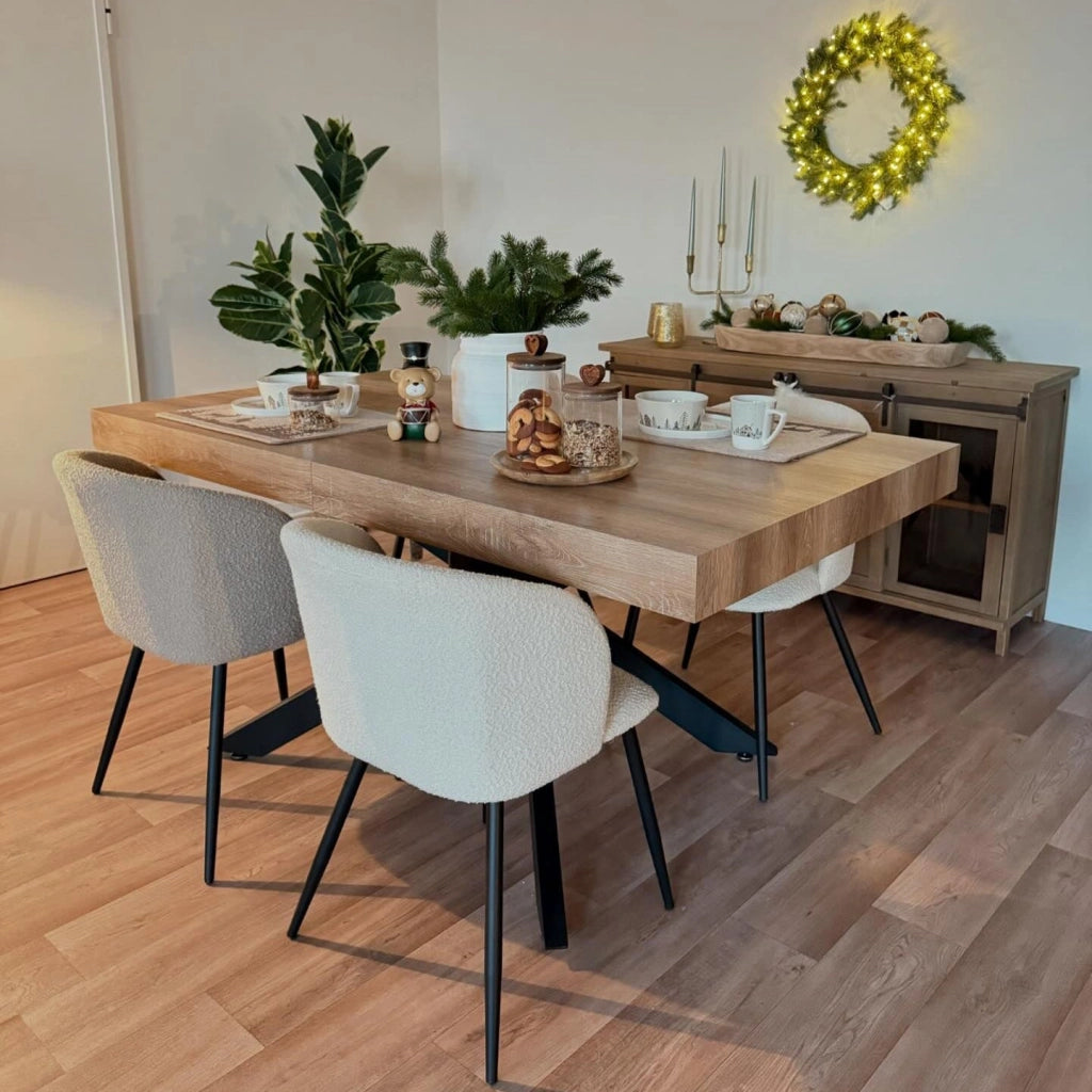 Tavolo da pranzo allungabile 160/240x90 - POTHOS