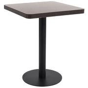 Tavolo da Bistrot Marrone Scuro 60x60 cm in MDFcod mxl 121086