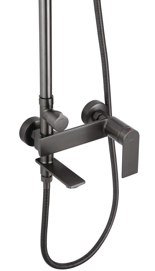 Set Doccia Rea Storm Titanium