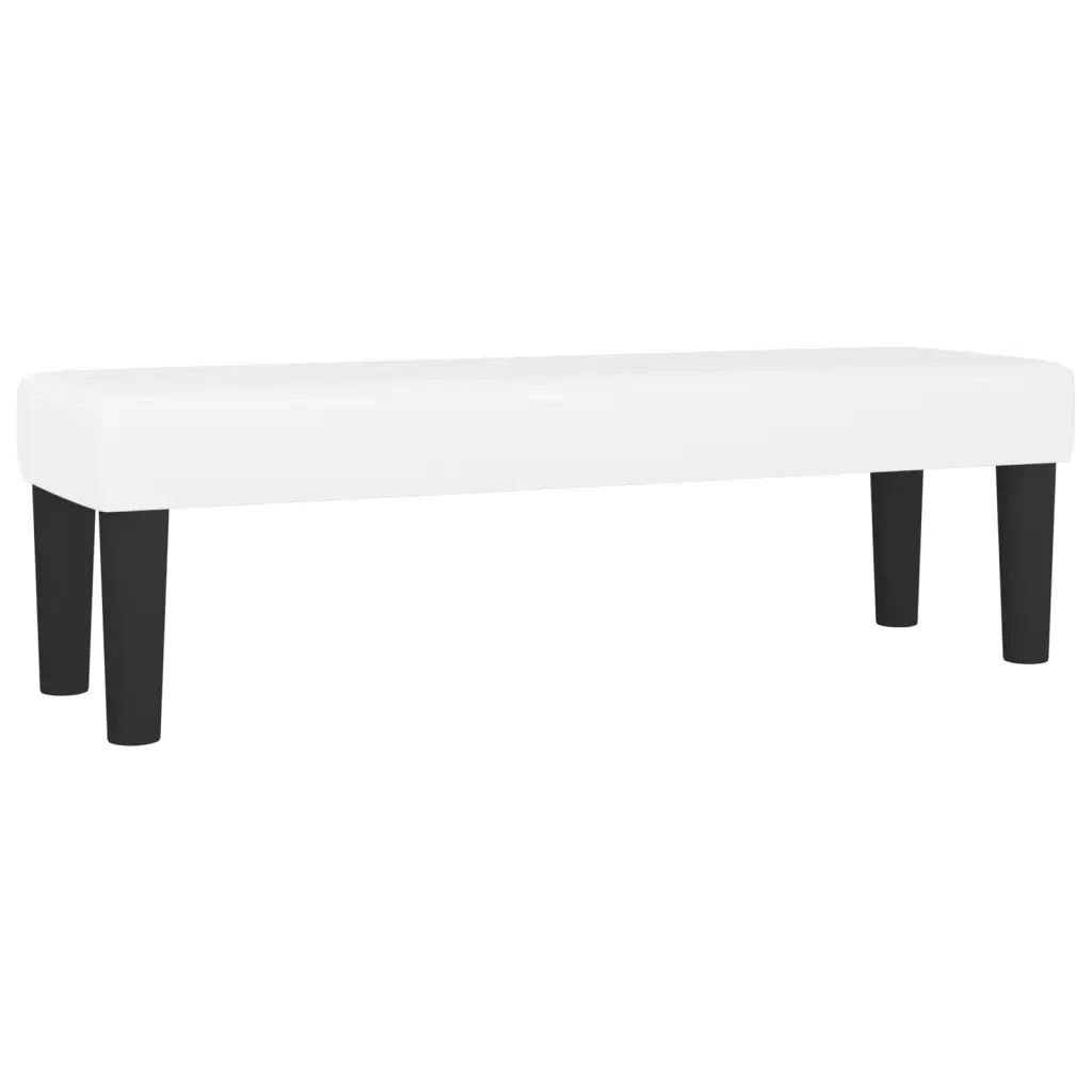 Panca Bianca 100x30x30 cm in Similpelle CFW1812917