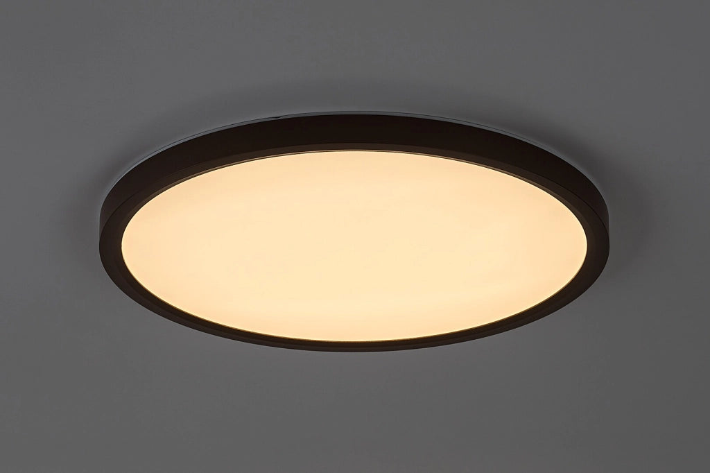 Plafoniera esterna LED 24W rotonda marrone Rabalux Lautrec