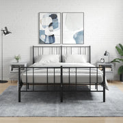 Comodini 2pz-Set di 2 Tavolino da notte Grigio Sonoma 40x35x50 cm in Legno Multistrato 382324
