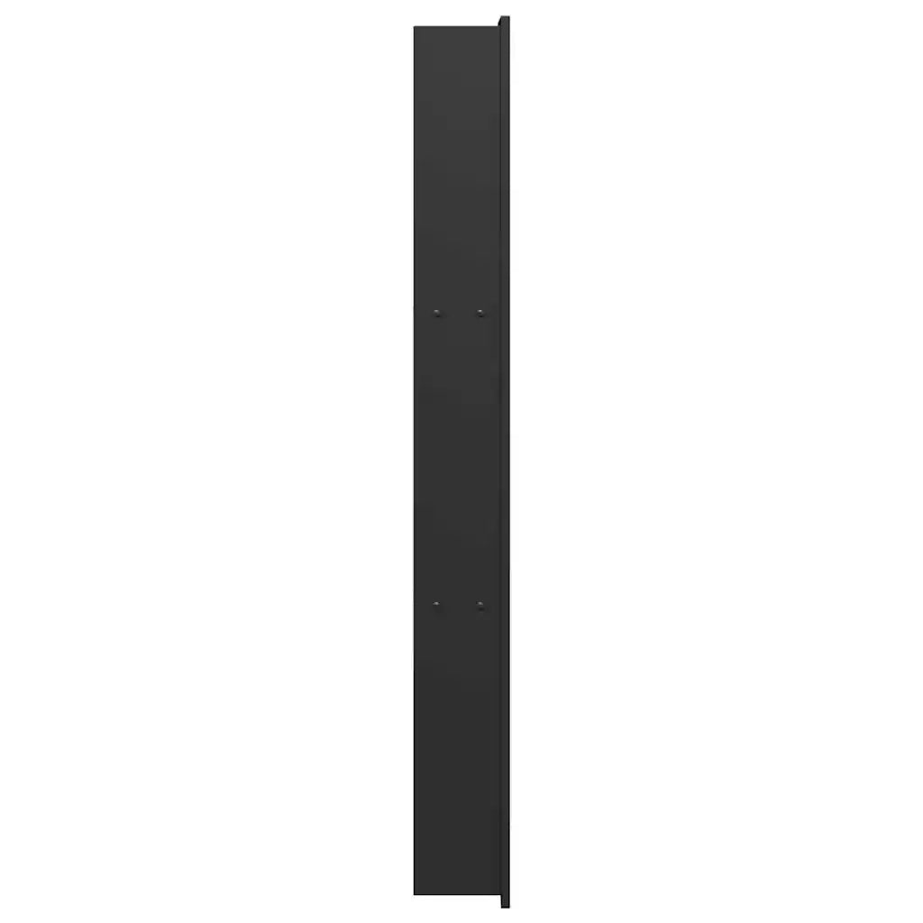 Nicchia per doccia Nero 90 x 20 x 9,5 cm Acciaio inossidabile 42012666