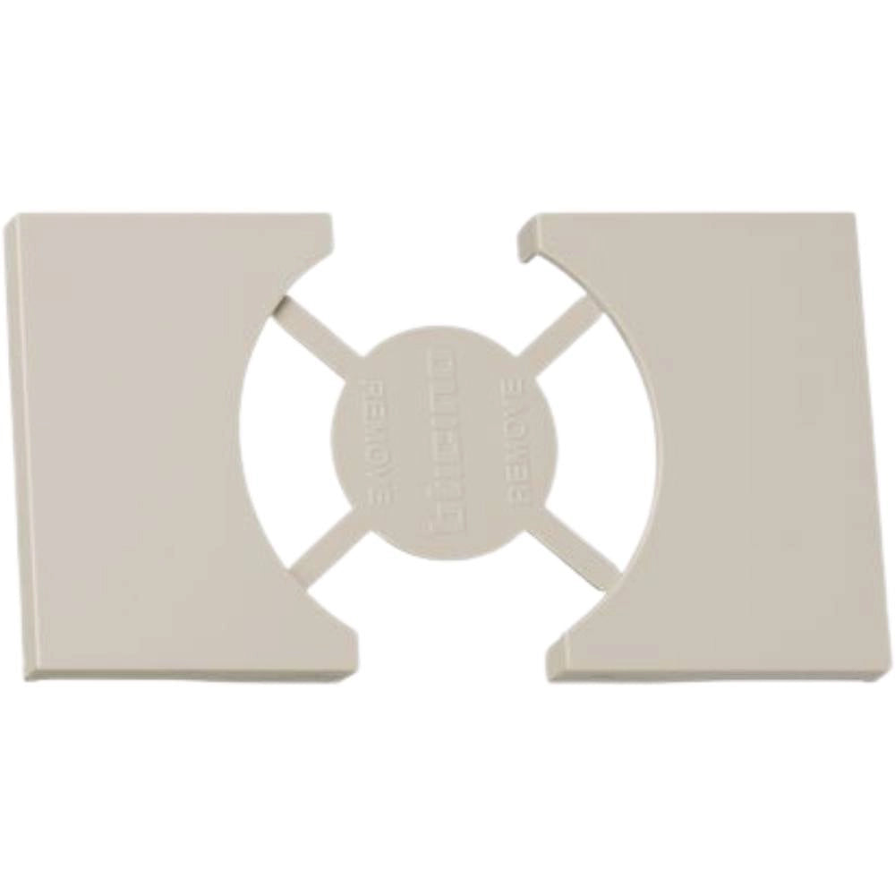 Cover bticino living now per prese standard p40 2 moduli varie finiture *** colore sabbia, confezione 1