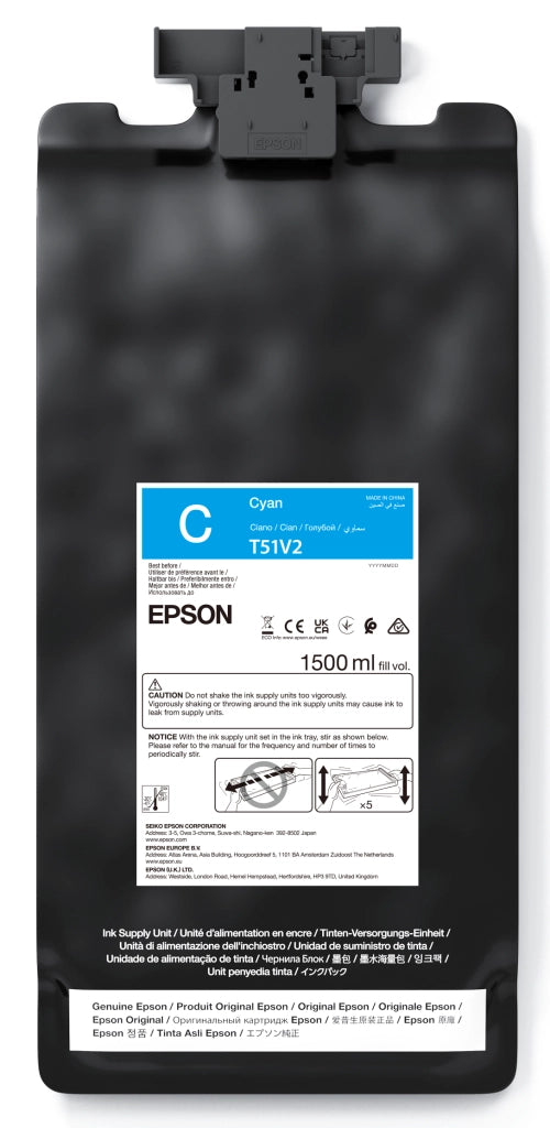 Ultrachrome gs3 cyan t51v200 (1.5lt) - c13t51v200