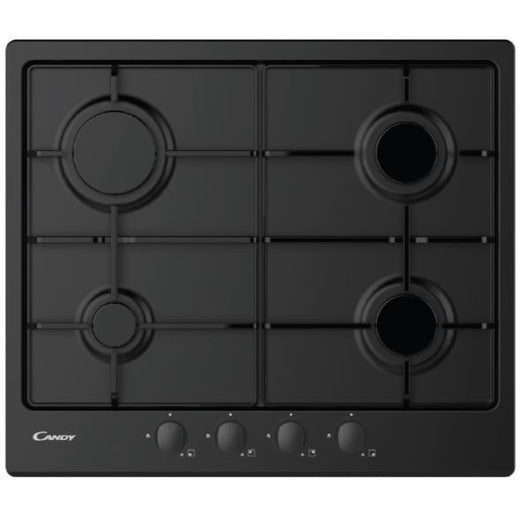 Piano Cottura A Gas Candy Idea CHW6BRBB 4 Fuochi (L59,5xP51) Nero