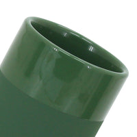 Bicchiere verde scuro in ceramica - Serie Green