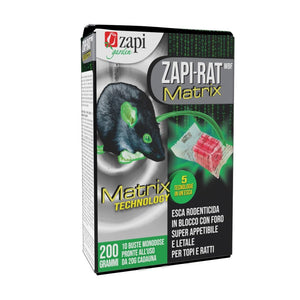 Zapi-rat matrix wbf blocchi 200g zapi 104620