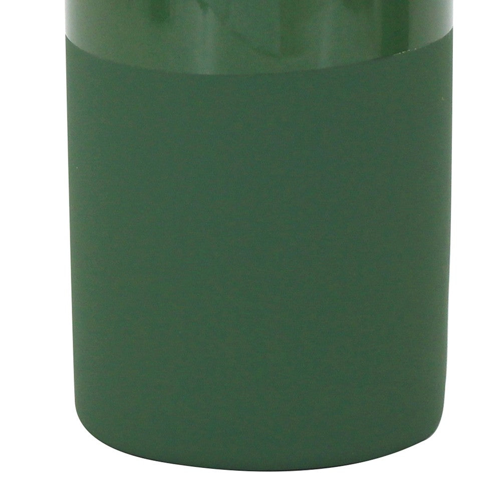 Bicchiere verde scuro in ceramica - Serie Green