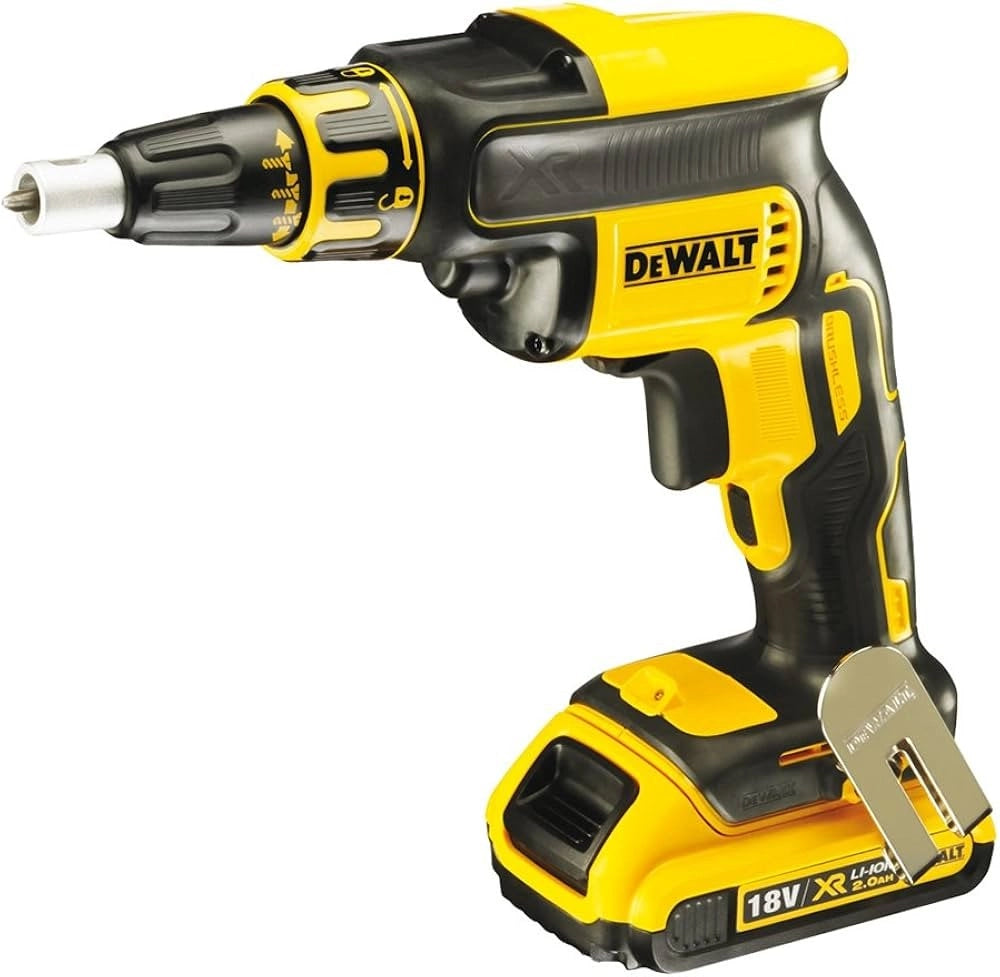 Avvitatore cartongesso DeWalt 18V 4.400 RPM 30NM solo corpo DCF620NT