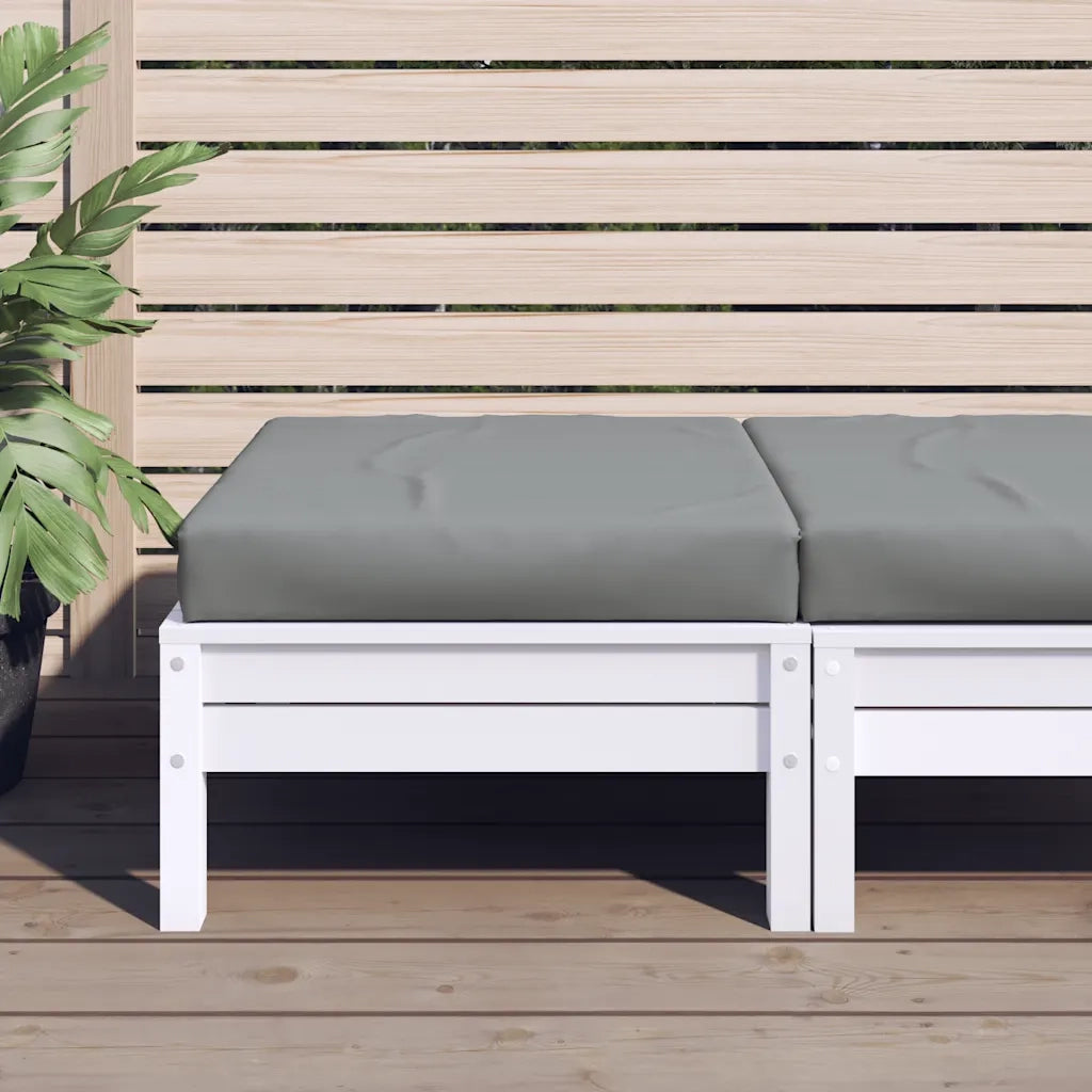 vidaXL Cuscino per Pallet Grigio 60x60x9,5 cm in Tessuto Oxford