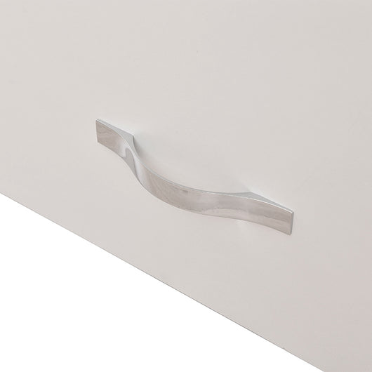 Pensile da Cucina Armadio Sospeso da Parete con Anta Singola Colore Bianco