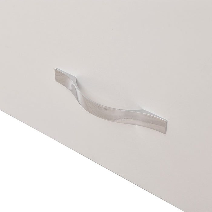 Pensile da Cucina Armadio Sospeso da Parete con Anta Singola Colore Bianco