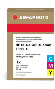 ORIGINAL Agfa Photo Cartuccia d'inchiostro differenti colori APHP303XLC ~415 Seiten