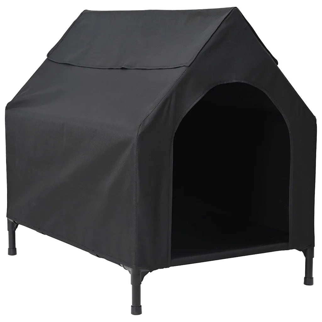 Casa per Animali Nero 90 x 65 x 83 cm Acciaio 42008159