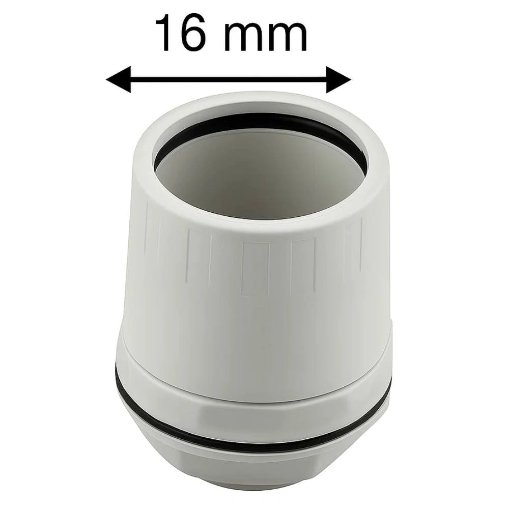 Faeg raccordo per tubo rigido ip65 passo metrico 1,5 *** diametro 16 millimetri, confezione 1