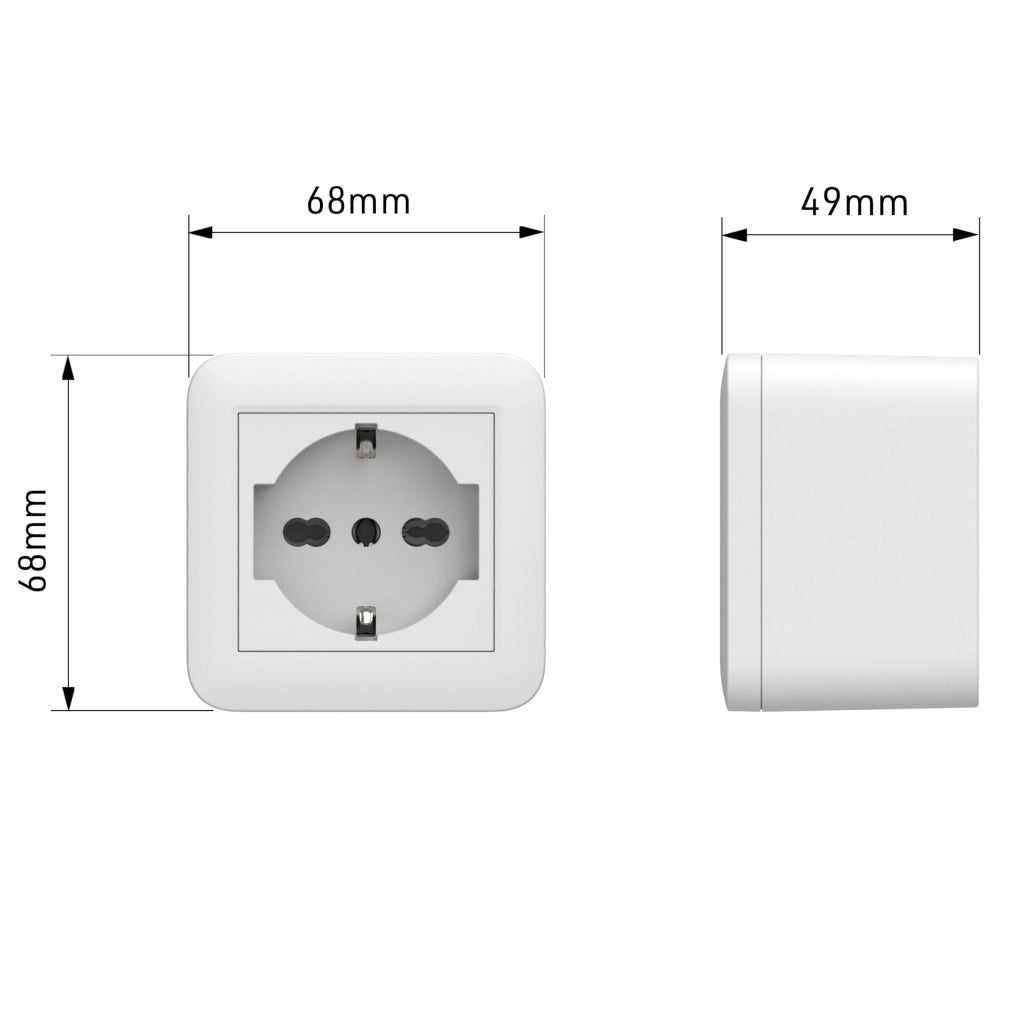 CONTENITORE 'FIXA' presa P40 - col.nero - ELECTRALINE