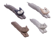 1 Pezzo Paraspifferi in Stoffa Forma di Gatto 85 cm 4 Modelli 2 Colori