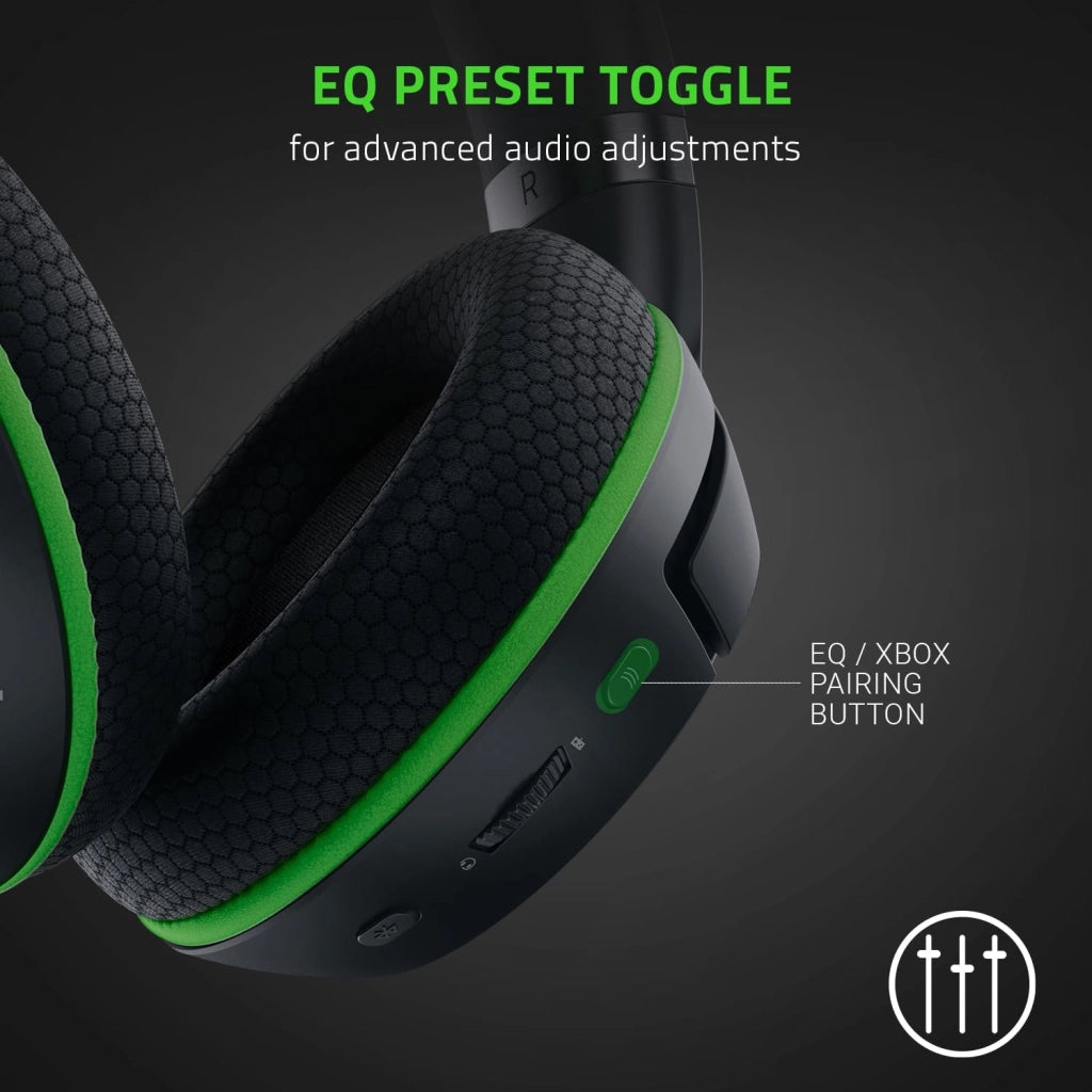 Razer Kaira Pro - Cuffie wireless per Xbox Series X e mobile gaming Xbox (Driver TriForce in Titanio da 50 mm, Microfono supercardioide HyperClear, Microfono per Mobile Dedicato) Nero