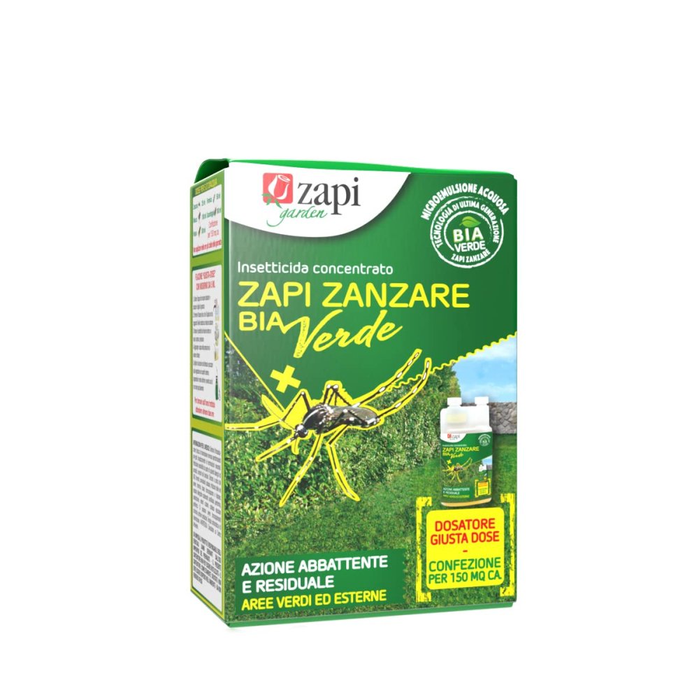 Zapi zanzare bia verde 100ml zap i 422460