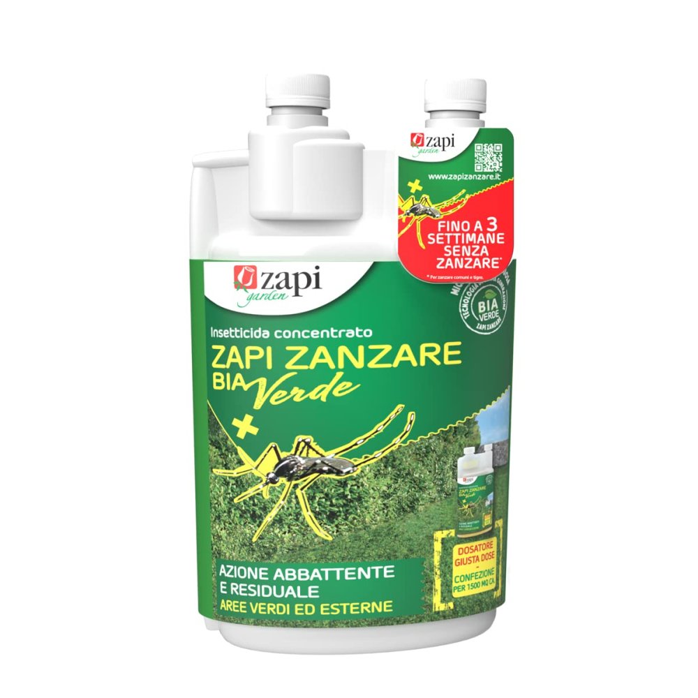 Zapi zanzare bia verde 1lt zapi 422465