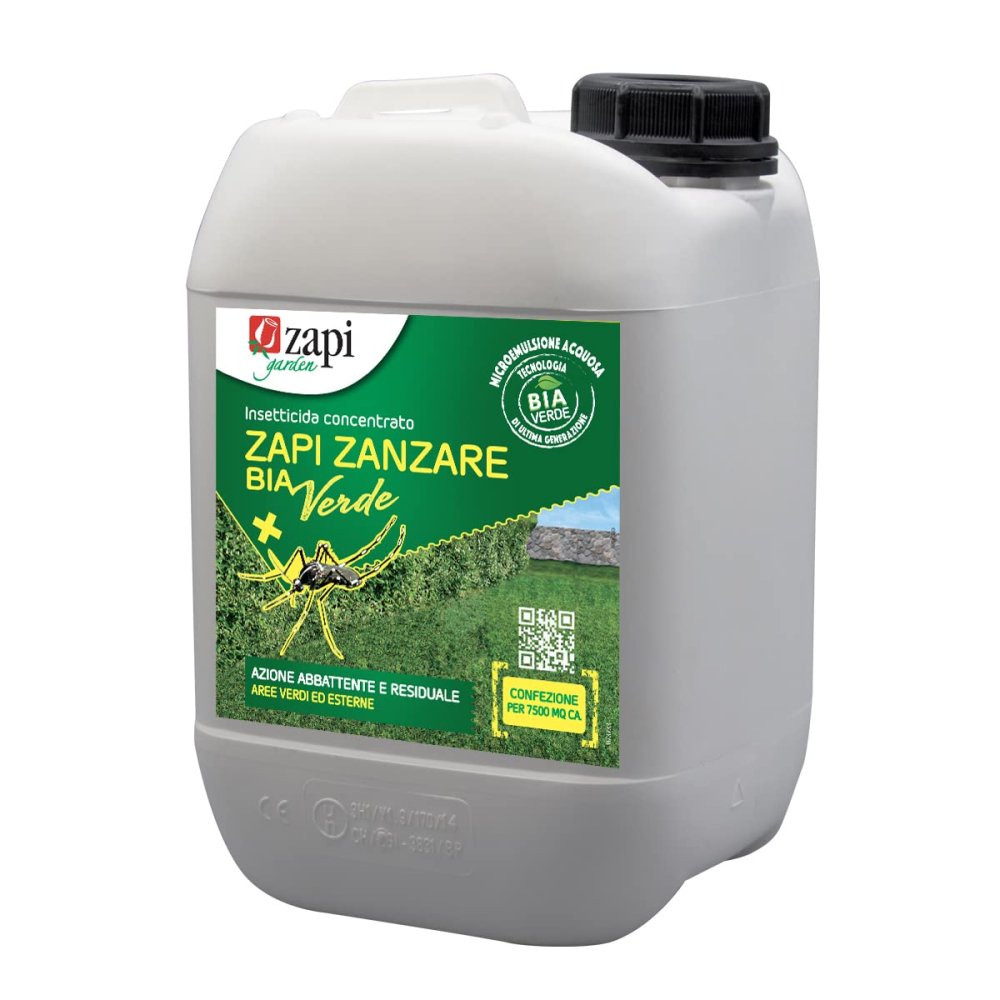 Zapi zanzare bia verde 5lt zapi 422468