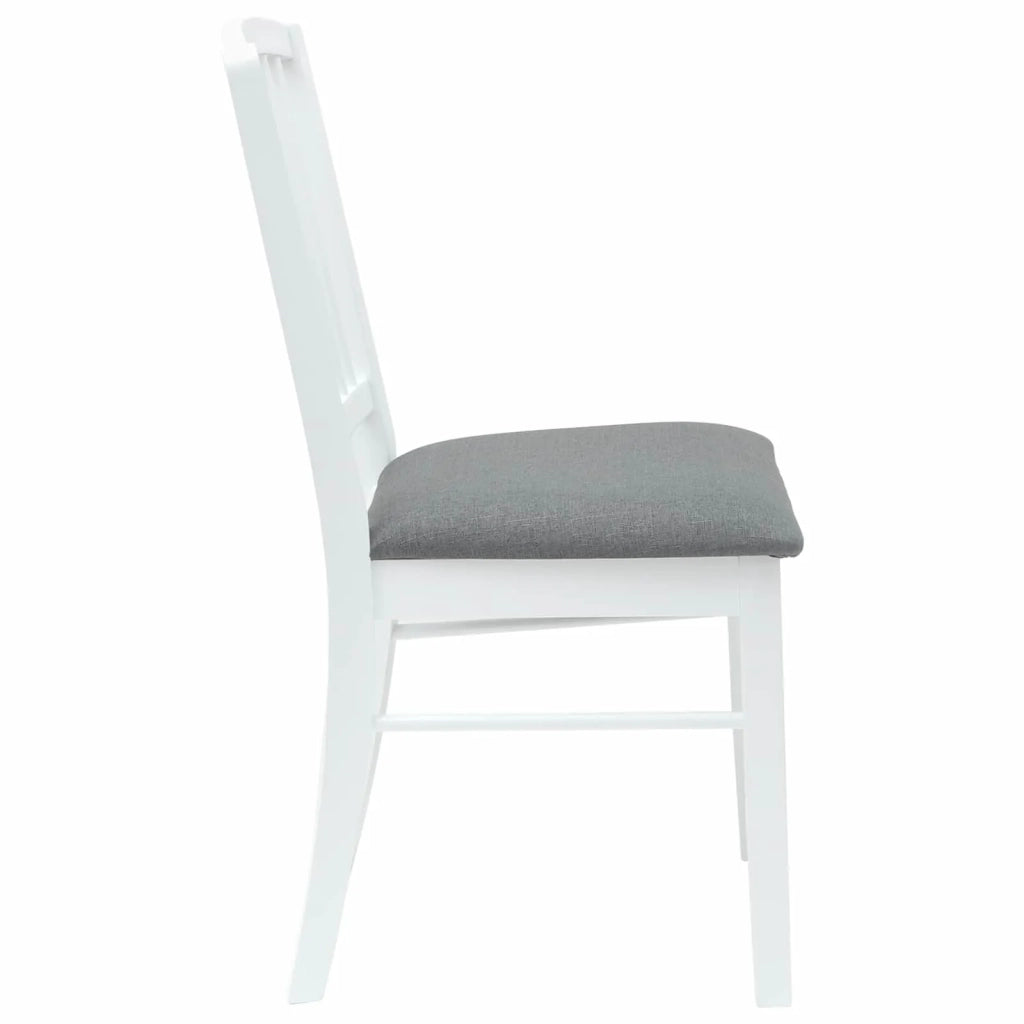 Sedie da pranzo 2 pcs Bianco 50 x 52,5 x 91 cm