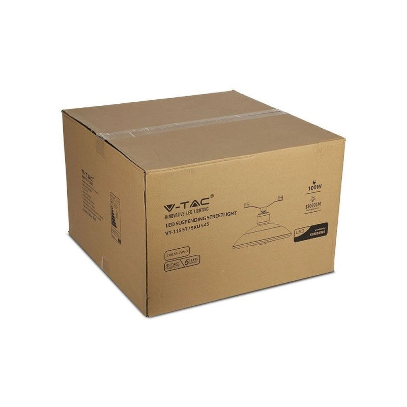 LED sospendere Street Light Samsung Chip - 100W 4000K 302Z+ Classe II Tipo 3M Inventonics 0-10V