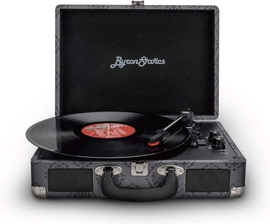 Lettori di Dischi Bluetooth - Retro - Altoparlanti Integrati - Senza Fili - Adatto a Tutti i Dischi - Lettore di Dischi - Piatto per Dischi - Lettore di Dischi Bluetooth - Piatto per Dischi