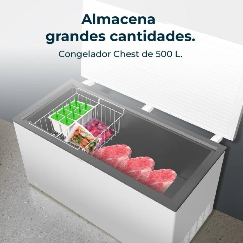 CECOTEC 01980 - Bolero CoolMarket Chest 500 white E