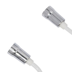 Flessibile bianco a molla estensibile a 150 cm